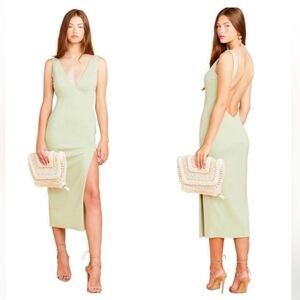 Katie May Caliente Green Midi Dress